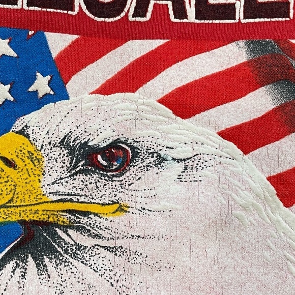 Vintage 90s Sam's Wholesale Club Red 1990s Crewneck Jumper Sweatshirt - Picture 6 of 7